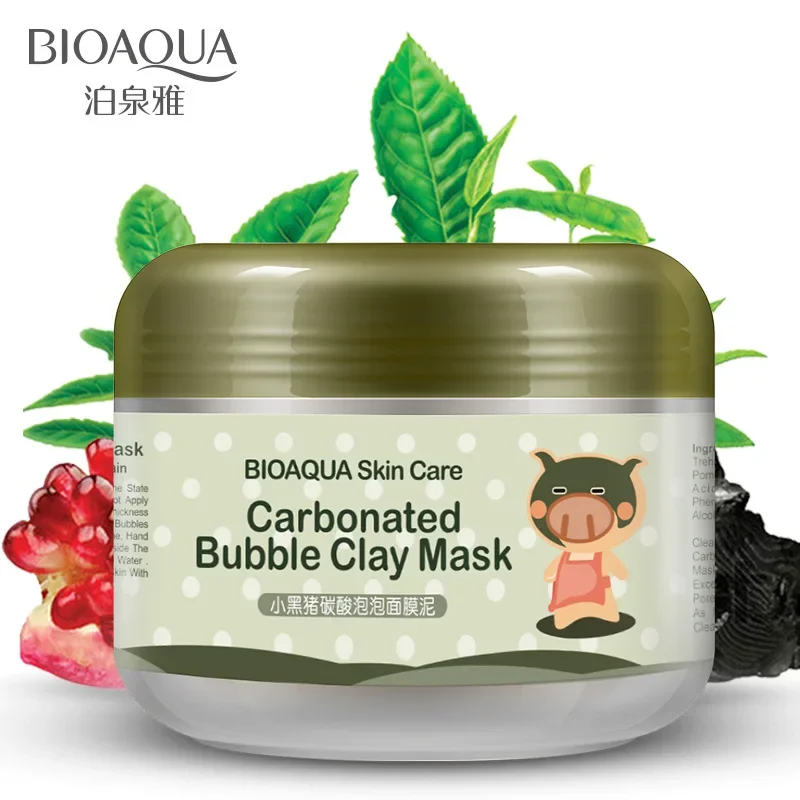 Маска для ухода за кожей лица BIOAQUA, Глубокоочищающая маска из пузырьковой глины для удаления черных точек, маска-крем увлажняющая, насыщенная углекислотой
Маска для ухода за кожей лица BIOAQUA, Глубокоочищающая маска из пузырьковой глины для удаления черных точек, маска-крем увлажняющая, насыщенная углекислотой