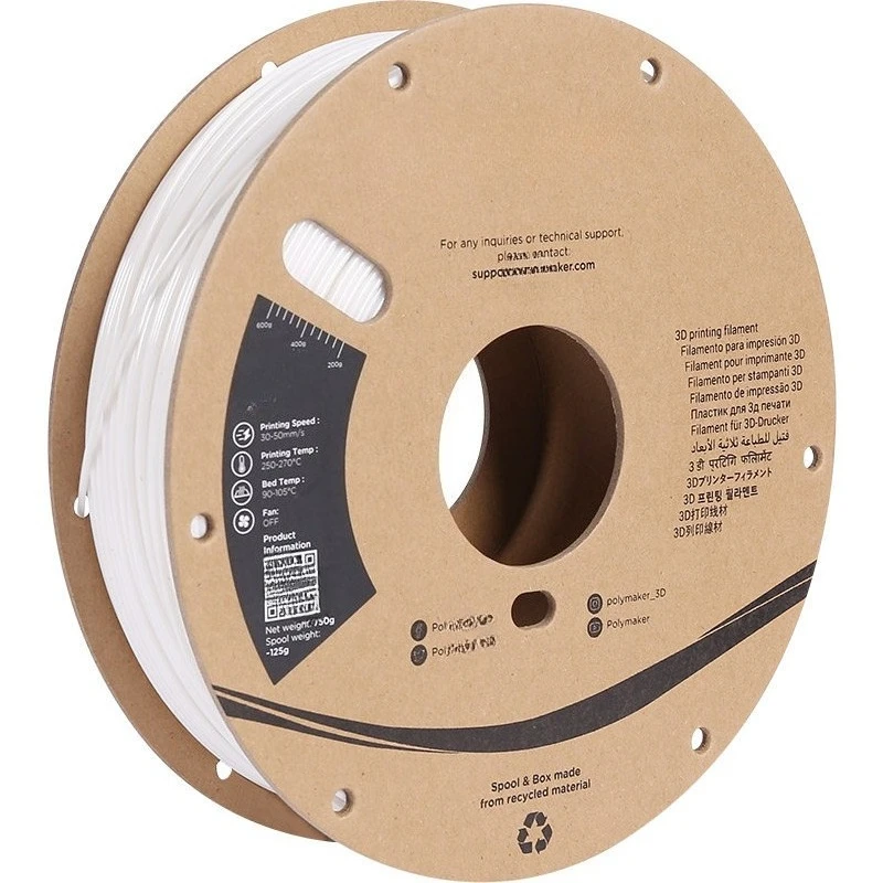 PolyMax 3D printing consumables PC high temperature resistance high toughness easy to print 1.75mm and 2.85mm
PolyMax 3D printing consumables PC high temperature resistance high toughness easy to print 1.75mm and 2.85mm