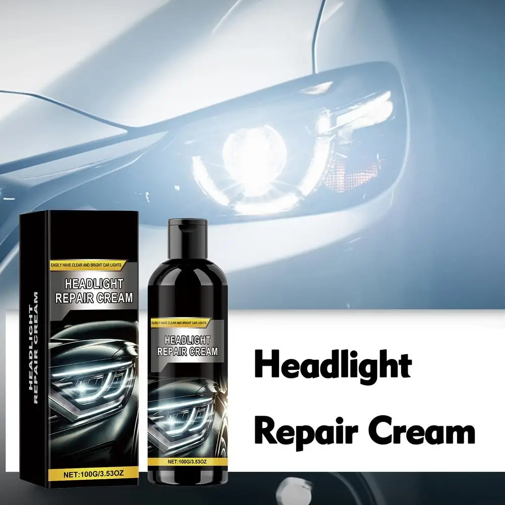 Headlight Repair Cream Headlight Restoration Kit Headlight & Yellowing Remove Restore Polish Scratches Repair Cleaner Clari Z4K8
Headlight Repair Cream Headlight Restoration Kit Headlight & Yellowing Remove Restore Polish Scratches Repair Cleaner Clari Z4K8