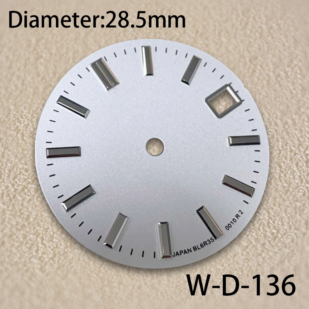 28.5mm G S Logo Sunburst Dial Fit NH35/NH36/7S/4R Japanese Automatic Movement High Quality Watch Modified Accessories
28.5mm G S Logo Sunburst Dial Fit NH35/NH36/7S/4R Japanese Automatic Movement High Quality Watch Modified Accessories