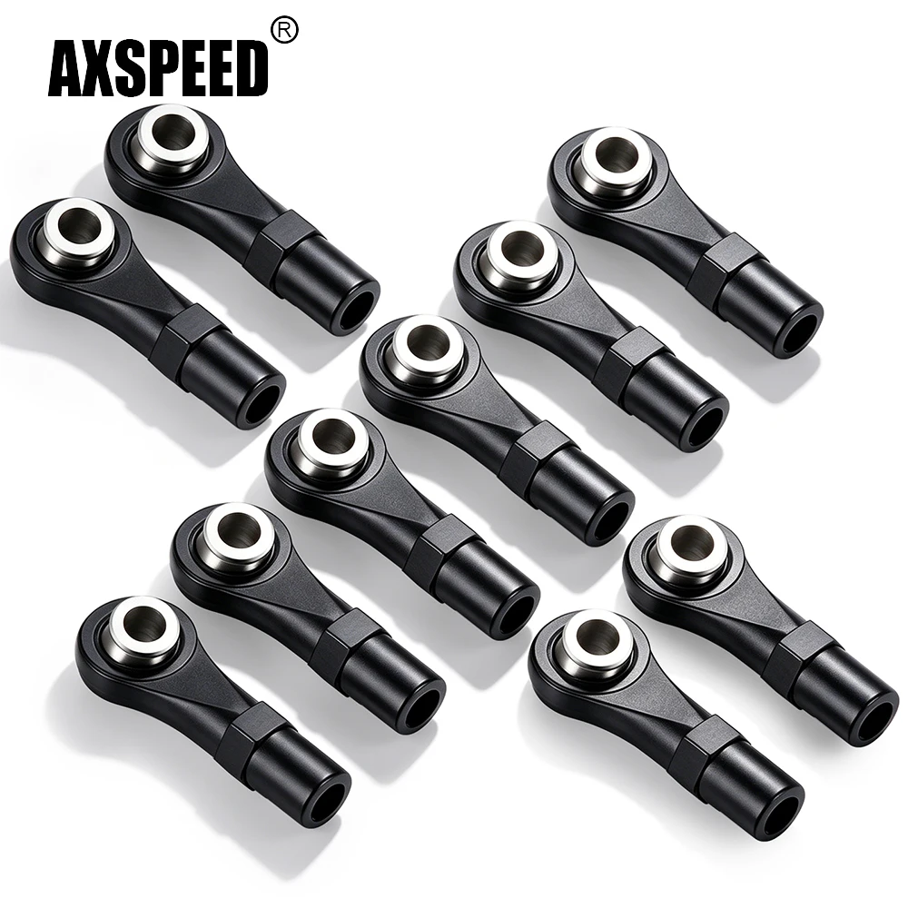 AXSPEED 10Pcs Plastic M2.5 19mm Link Rod Ball End Head Joint for TRX-4M Bronco Defender 1/18 RC Crawler Car Model Upgrade Parts
AXSPEED 10Pcs Plastic M2.5 19mm Link Rod Ball End Head Joint for TRX-4M Bronco Defender 1/18 RC Crawler Car Model Upgrade Parts