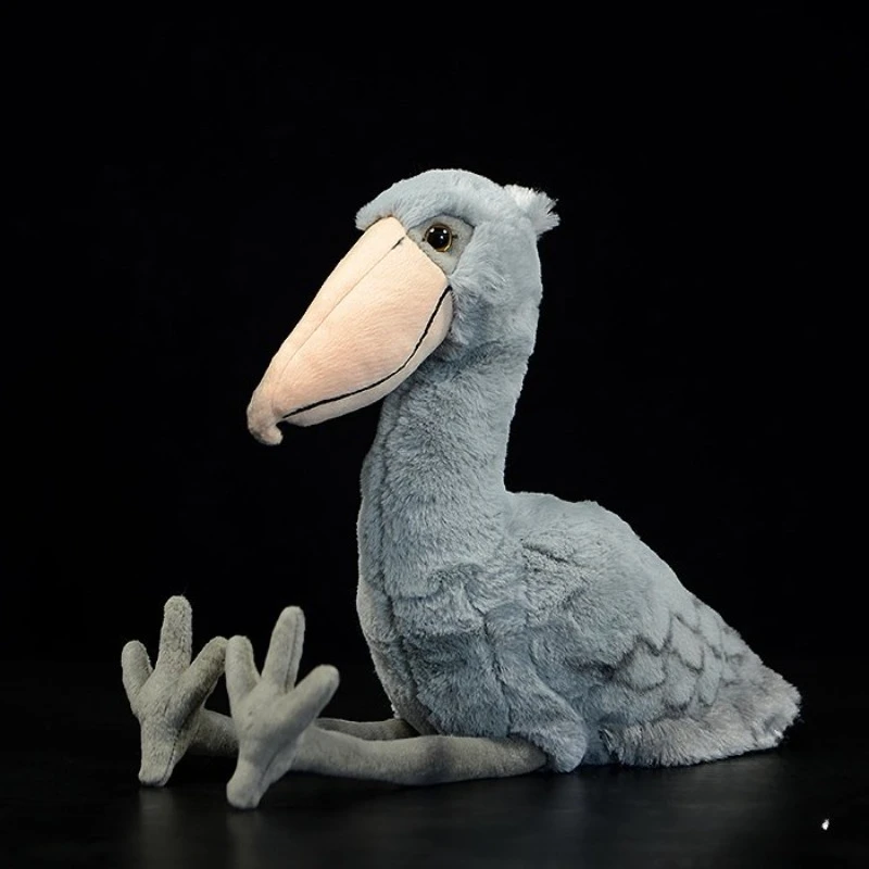 New Realistic Shoebill Stork Plush Toy - Lifelike Detailed Stuffed Animal, Unique Big-Headed Bird Doll for Avian Collectors
New Realistic Shoebill Stork Plush Toy - Lifelike Detailed Stuffed Animal, Unique Big-Headed Bird Doll for Avian Collectors