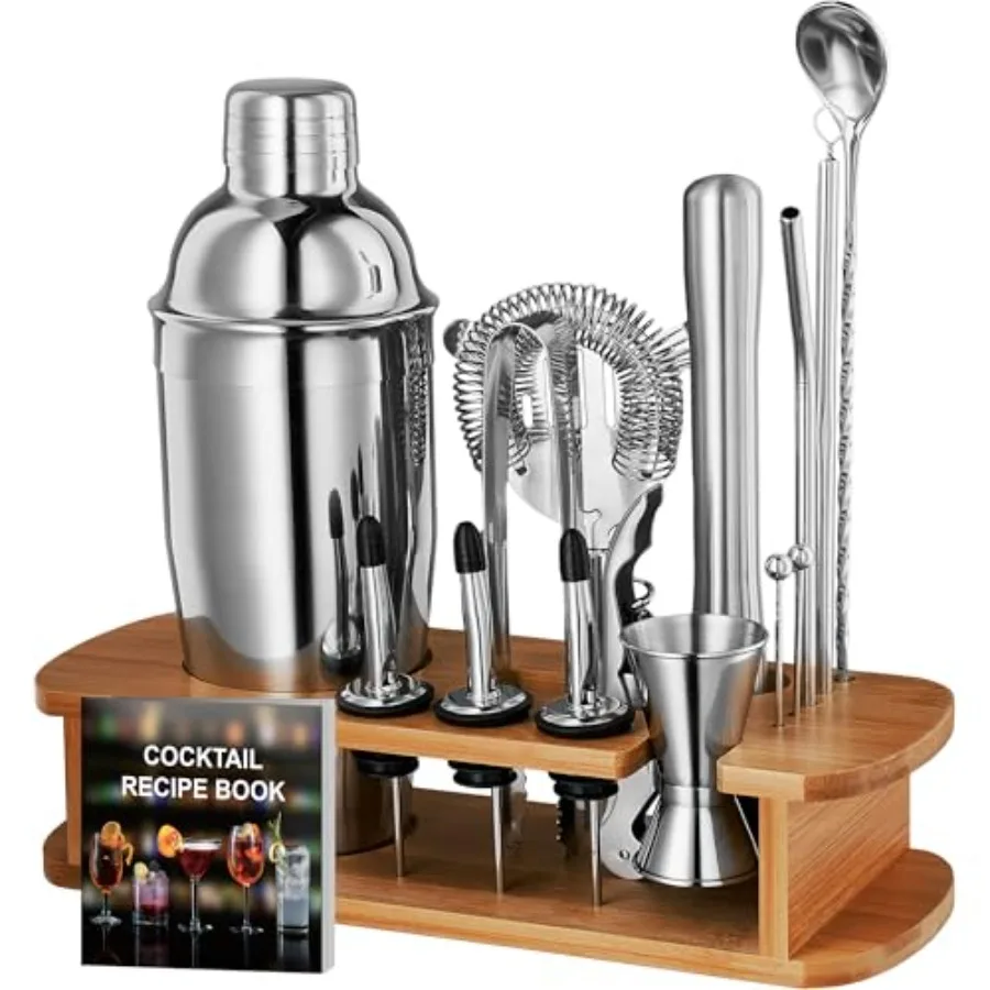 Cocktail Shaker Set - 17 Pcs Stainl Steel Mixology Bartender Kit, Drink Martini Shaker, Home Bar Accories, Cocktail Kit, Stainl
Cocktail Shaker Set - 17 Pcs Stainl Steel Mixology Bartender Kit, Drink Martini Shaker, Home Bar Accories, Cocktail Kit, Stainl