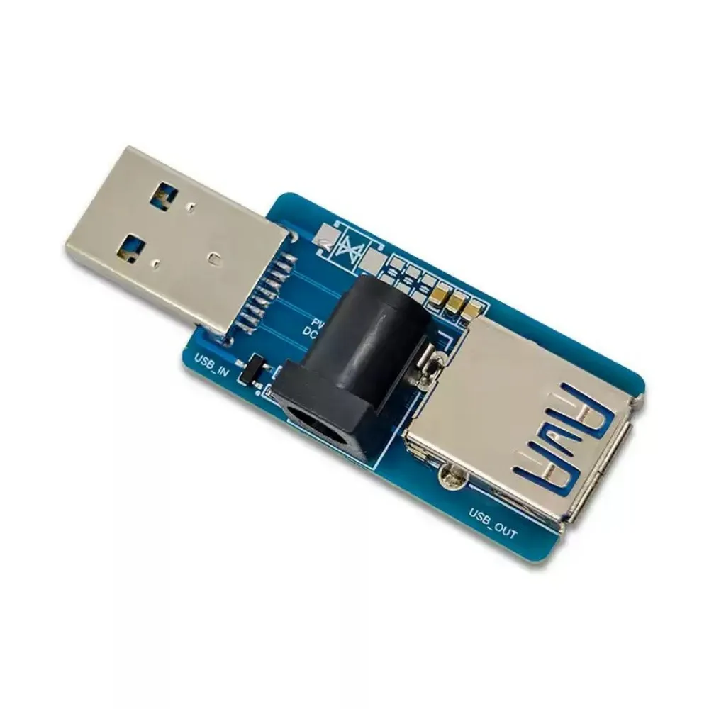 USB Power Enhancement Module USB 5V+External DC5V Power Supply Built-in Automatic Switching MOS Circuit Power Enhancement Board
USB Power Enhancement Module USB 5V+External DC5V Power Supply Built-in Automatic Switching MOS Circuit Power Enhancement Board