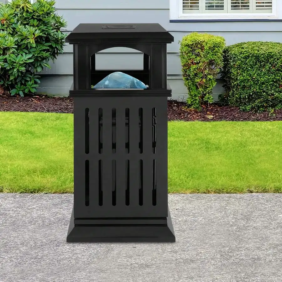 Outdoor Heavy Duty Trash Can Commercial Garbage Bin Industrial Yard Garage Waste Container
Outdoor Heavy Duty Trash Can Commercial Garbage Bin Industrial Yard Garage Waste Container
