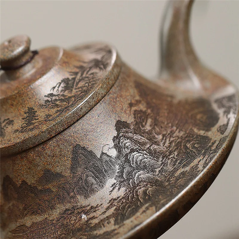 【New-Sale】Clay Teapot, Ore, Agarwood Mud, Wood Burning, Cloud Furnace, Teapot, Teapot, Chinese Tea Set Teapot
【New-Sale】Clay Teapot, Ore, Agarwood Mud, Wood Burning, Cloud Furnace, Teapot, Teapot, Chinese Tea Set Teapot