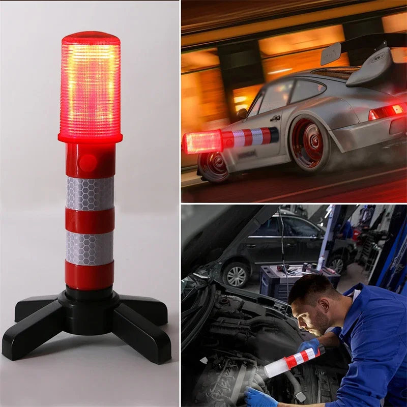 2pc LED Magnetic Flashlight, Emergency Roadside Flares with Detachable Stand, Safety Strobe Light for SOS Signals
2pc LED Magnetic Flashlight, Emergency Roadside Flares with Detachable Stand, Safety Strobe Light for SOS Signals