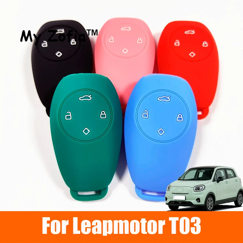 For Leapmotor T03 2024 2025 2026 Car Silicone Car Remote Key Cover Smart Remote Control Fobs Shell Case Protector Accessories
For Leapmotor T03 2024 2025 2026 Car Silicone Car Remote Key Cover Smart Remote Control Fobs Shell Case Protector Accessories