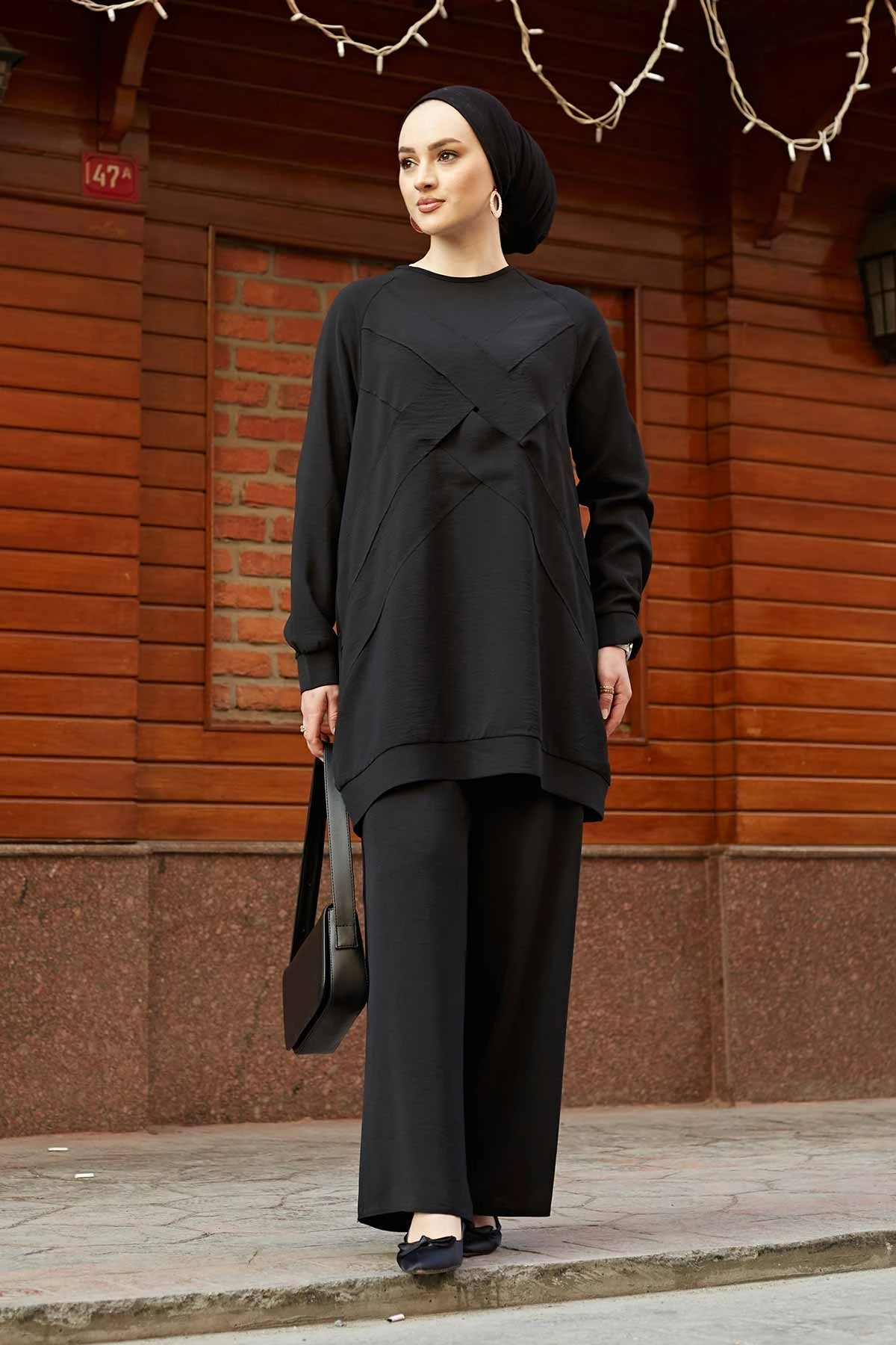 Women's Dual Suit Front Cross Kombin Bottom Top Muslim fashion Muslim dress hijab Muslim üstleri women suit
Women's Dual Suit Front Cross Kombin Bottom Top Muslim fashion Muslim dress hijab Muslim üstleri women suit