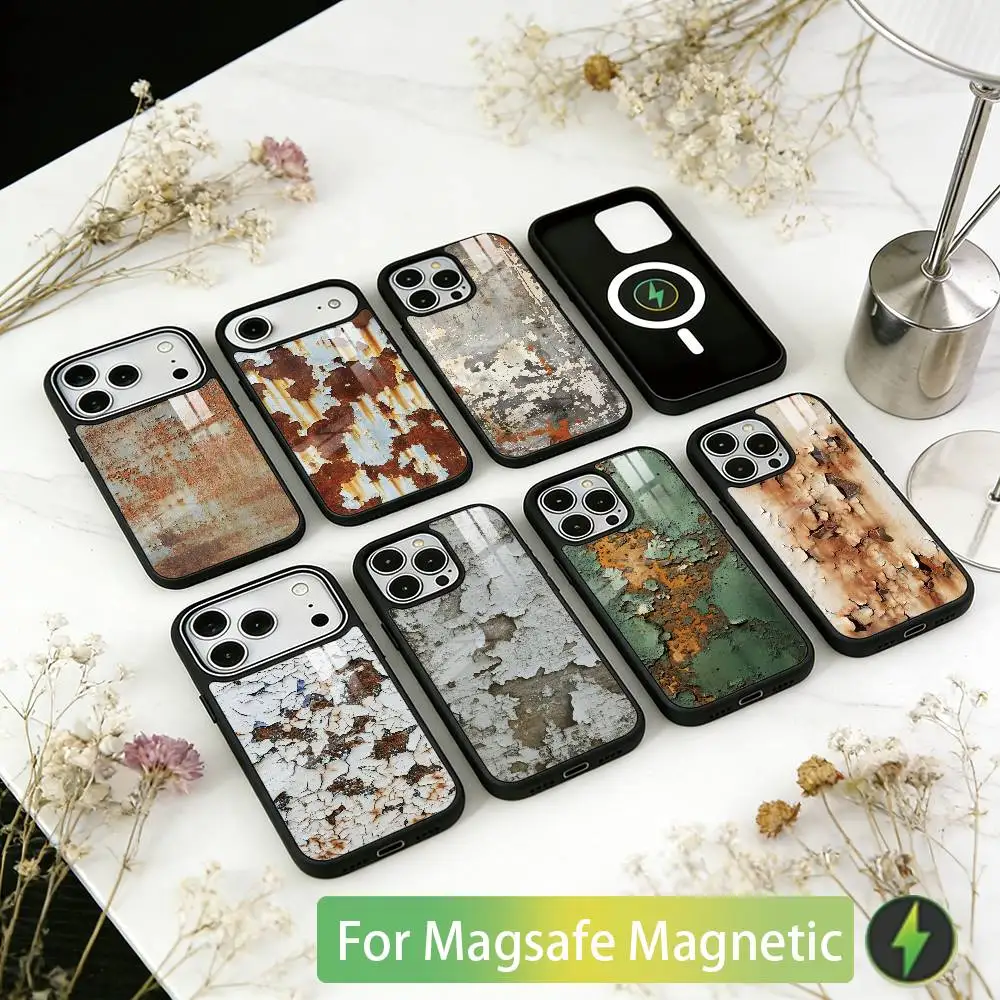 Retro Rust Design Phone Case For iPhone17,16,15,14,13,12,11 Plus,Pro Magnetic For Magsafe Wireless Charging
Retro Rust Design Phone Case For iPhone17,16,15,14,13,12,11 Plus,Pro Magnetic For Magsafe Wireless Charging