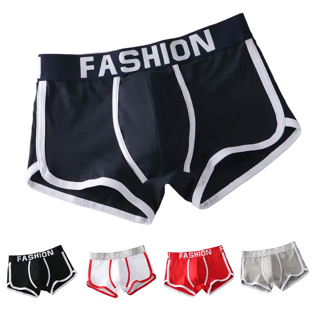 Men Cotton Striped Sexy Lingerie Loose Boxer Shorts Brazilian Underwear Stretch Soft Sporty Men's Panties Trunks Men's Clothing
Men Cotton Striped Sexy Lingerie Loose Boxer Shorts Brazilian Underwear Stretch Soft Sporty Men's Panties Trunks Men's Clothing