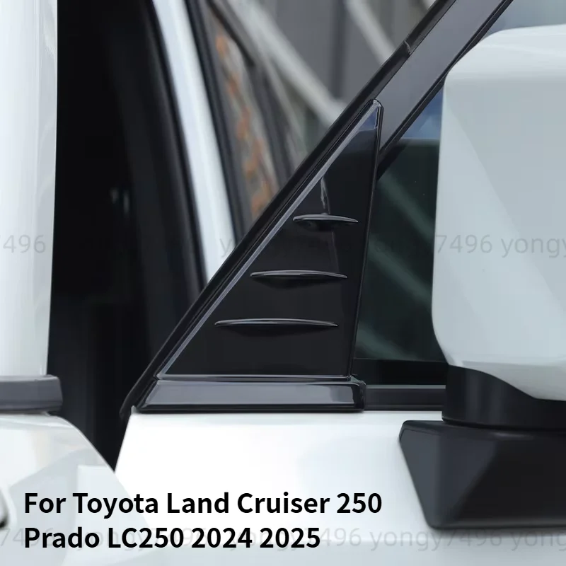 Car Upgrade For Toyota Land Cruiser 250 Prado LC250 2024 2025 ABS Glossy Black Mirror Triangle Cover Side Spoiler Trim Sticker
Car Upgrade For Toyota Land Cruiser 250 Prado LC250 2024 2025 ABS Glossy Black Mirror Triangle Cover Side Spoiler Trim Sticker