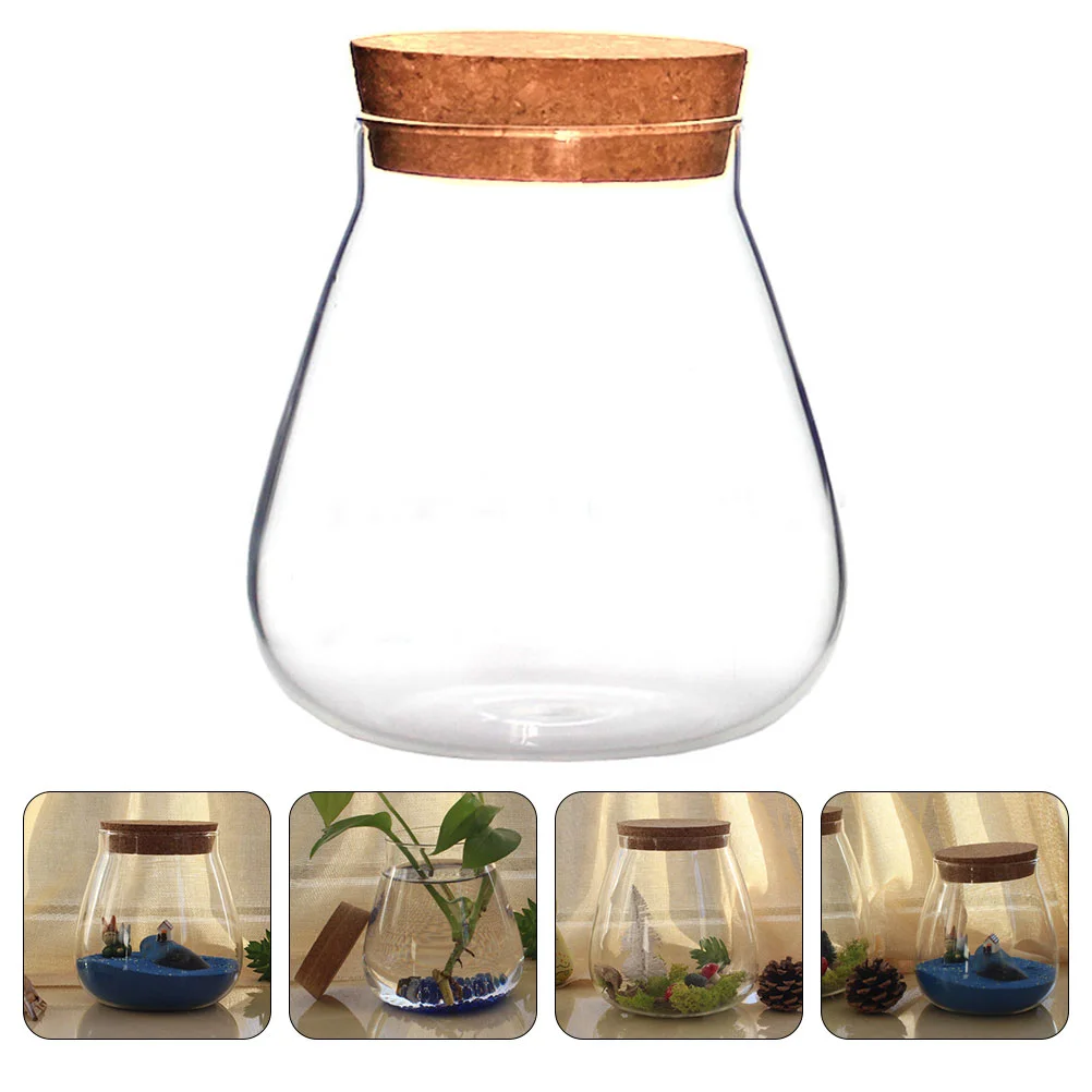 Food Containers Cork Glass Bottle DIY Crafts Pot Clear Moss Bubble Bowl Brown Vase Miss
Food Containers Cork Glass Bottle DIY Crafts Pot Clear Moss Bubble Bowl Brown Vase Miss