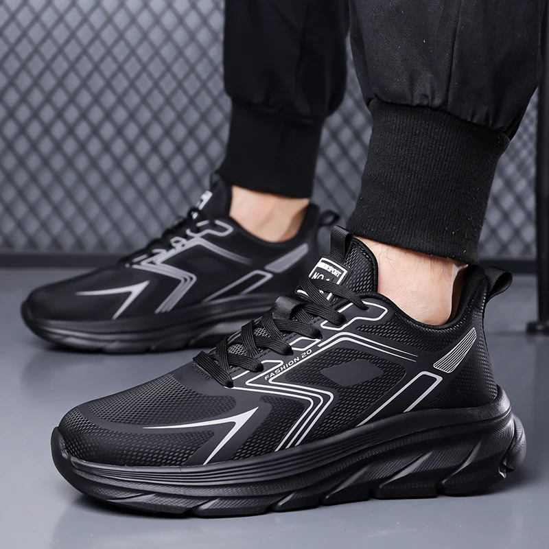 Мужские кроссовки для ходьбы и бега, новый стиль 2025 года, на толстой подошве, легкие и дышащие, подходят для ежедневного бега и тренировок.
Мужские кроссовки для ходьбы и бега, новый стиль 2025 года, на толстой подошве, легкие и дышащие, подходят для ежедневного бега и тренировок.