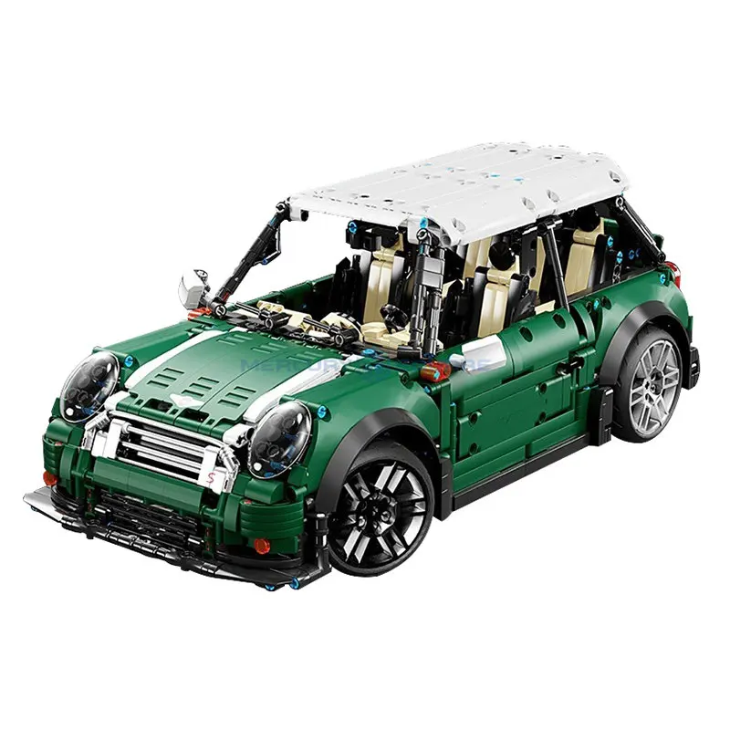 Cooper Green Classic MINI Racing Car MOC T5025A Blocks Creative Vehicle Building Bricks Toy Gift Set for Children Adults
Cooper Green Classic MINI Racing Car MOC T5025A Blocks Creative Vehicle Building Bricks Toy Gift Set for Children Adults