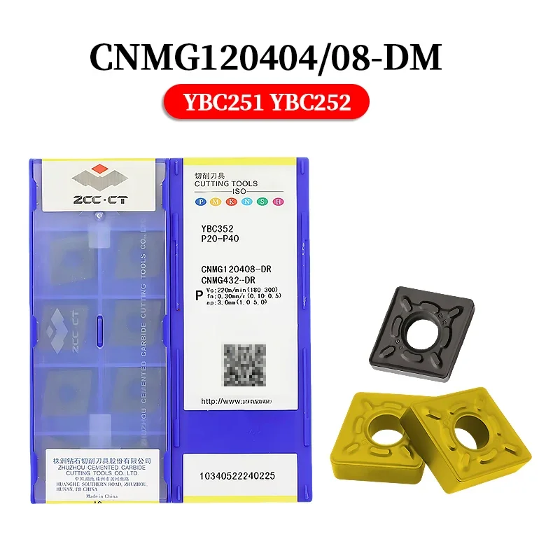 ZCC.CT CNMG120408-DM YBC251 CNMG120408-DM YBC252 CNMG120408-DM YBD102 CNMG120408-DM YBD152 CNMG120408-DM YBM251 Carbide Inserts
ZCC.CT CNMG120408-DM YBC251 CNMG120408-DM YBC252 CNMG120408-DM YBD102 CNMG120408-DM YBD152 CNMG120408-DM YBM251 Carbide Inserts