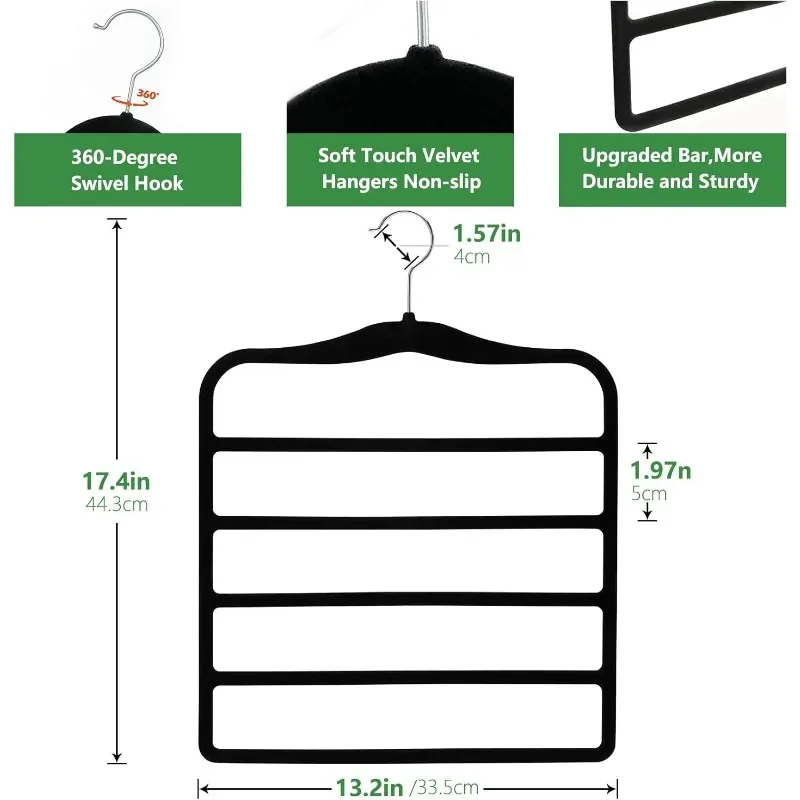 Набор из 3 предметов для организации и хранения вешалок для брюк, чтобы сэкономить место, вешалки для девочек, мальчиков и мальчиков, чтобы повесить джинсовые шарфы.
Набор из 3 предметов для организации и хранения вешалок для брюк, чтобы сэкономить место, вешалки для девочек, мальчиков и мальчиков, чтобы повесить джинсовые шарфы.