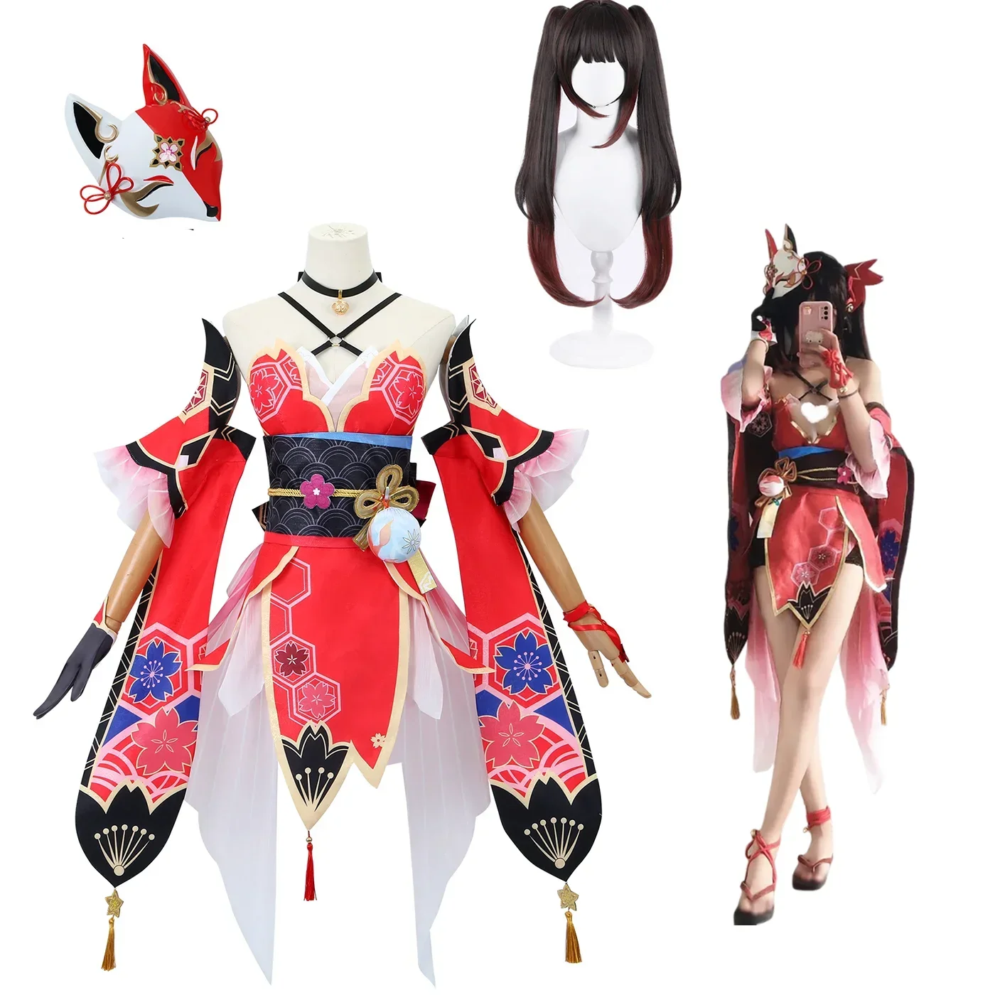 CosplayHonkai Star Rail Sparkle Cosplay Costume Full Set Mask Wig Women Role Play Outfit Halloween Carnival Dress for Honkai Sta
CosplayHonkai Star Rail Sparkle Cosplay Costume Full Set Mask Wig Women Role Play Outfit Halloween Carnival Dress for Honkai Sta