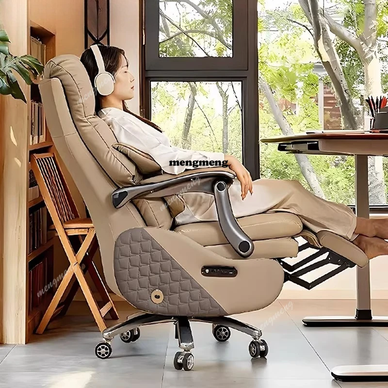 Light luxury and high-end sense of home sedentary and comfortable computer chair study can lie down dual-purpose office chair
Light luxury and high-end sense of home sedentary and comfortable computer chair study can lie down dual-purpose office chair