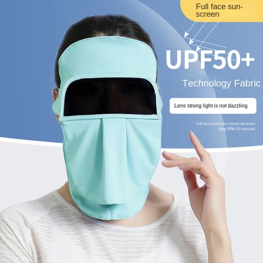 Breathable Sunscreen Face Scarf Ice Silk Mask Face Mask Solid Color Sunscreen Mask Summer UV Protection Face Gini Mask Sports
Breathable Sunscreen Face Scarf Ice Silk Mask Face Mask Solid Color Sunscreen Mask Summer UV Protection Face Gini Mask Sports