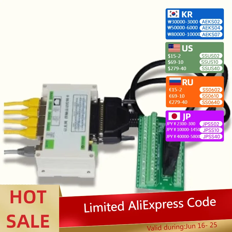 Ethernet motion control card 4-axis Motion Control Card iMC3041E(Full Set) 100M real-time Ethernet high-speed communication
Ethernet motion control card 4-axis Motion Control Card iMC3041E(Full Set) 100M real-time Ethernet high-speed communication