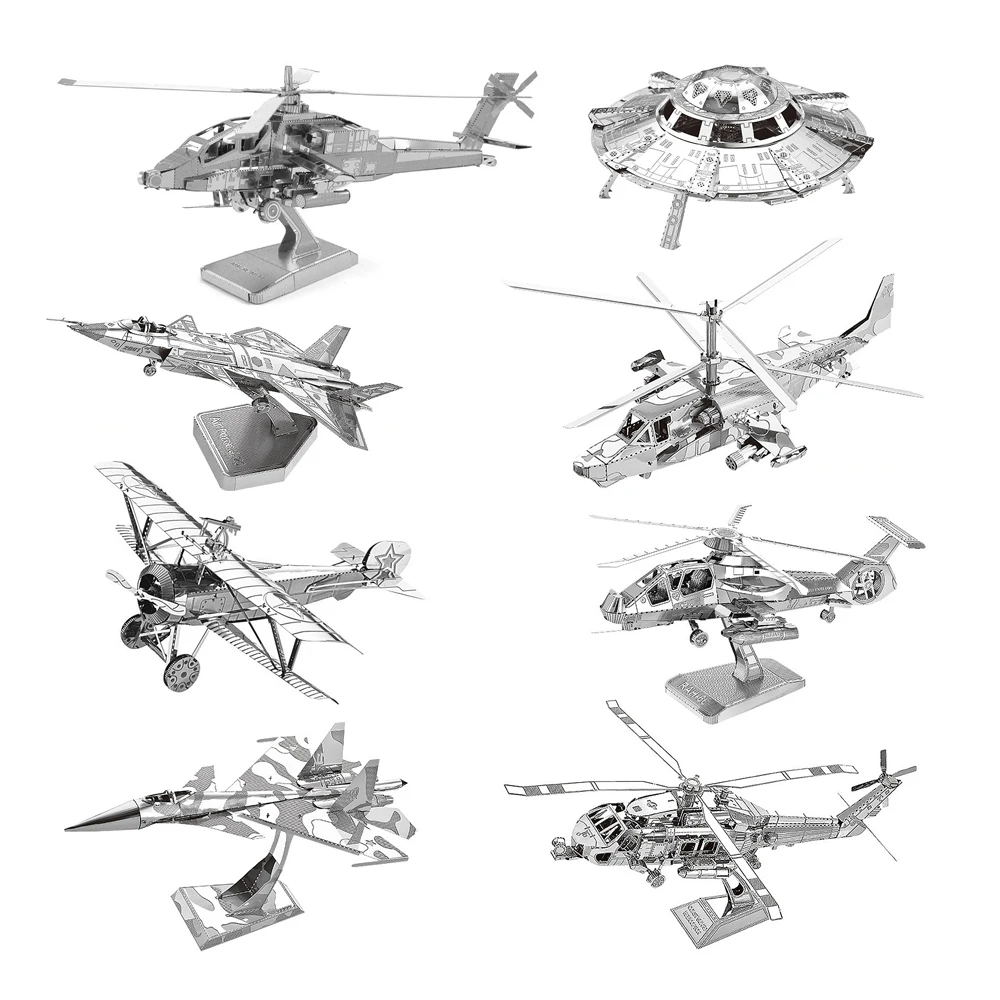 Stainless Steel Metal Assembled 3D Puzzle, Aerospace Themed Series, Fighter/Helicopter/Airplane...Diy Model Handmade Toy,XT50
Stainless Steel Metal Assembled 3D Puzzle, Aerospace Themed Series, Fighter/Helicopter/Airplane...Diy Model Handmade Toy,XT50