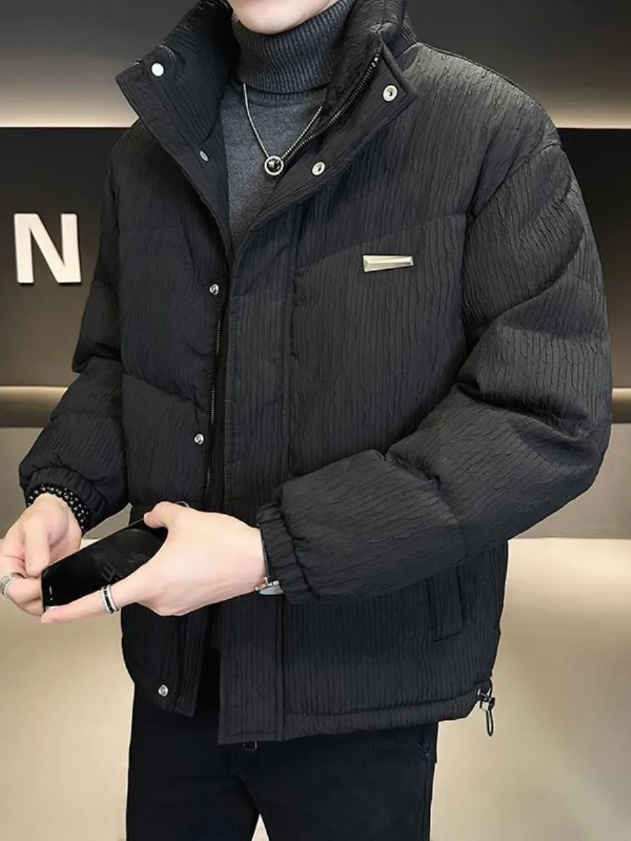 Winter Thiened Cotton Jaet Men's ort Sle Stand Collar Coat Sli Brand New 2025 Lightweight Warmth Outerwear
Winter Thiened Cotton Jaet Men's ort Sle Stand Collar Coat Sli Brand New 2025 Lightweight Warmth Outerwear