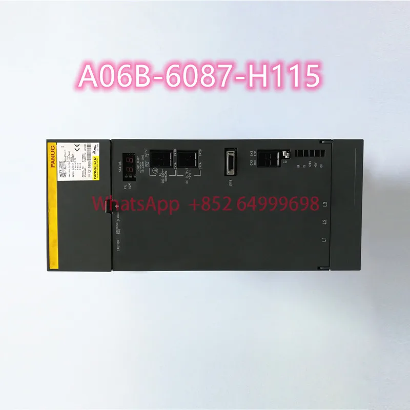 A06B-6087-H115 Power Supply Module Servo Drive Amplifier Module For CNC System
A06B-6087-H115 Power Supply Module Servo Drive Amplifier Module For CNC System