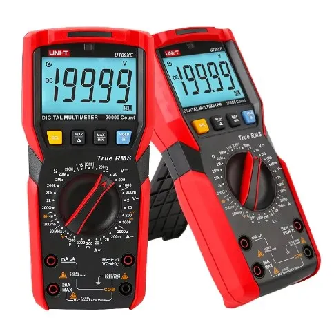 UNI-T UT89XE Multimeter Digital Penguji Profesional True RMS AC/DC 1000V 20A Meteran Konduktansi Suhu Arus Voltase 
UNI-T UT89XE Multimeter Digital Penguji Profesional True RMS AC/DC 1000V 20A Meteran Konduktansi Suhu Arus Voltase