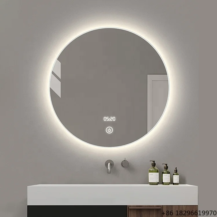Круглое умное LED-зеркало для ванной комнаты, водонепроницаемое, настенное, для макияжа
Круглое умное LED-зеркало для ванной комнаты, водонепроницаемое, настенное, для макияжа