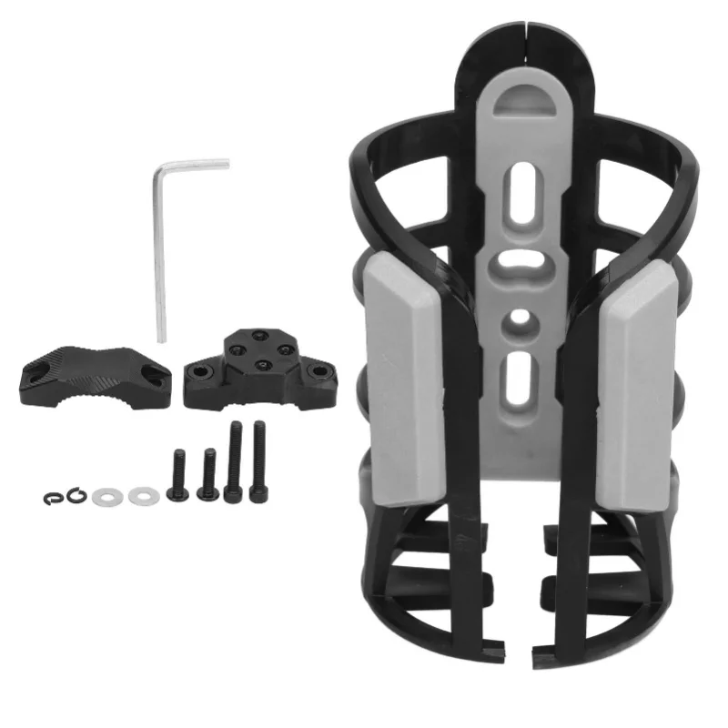 Мотоциклетный держатель для напитков, прочный устойчивый держатель для бутылки с водой для мотоцикла, универсальный для электромобиля, велосипеда, серый
Мотоциклетный держатель для напитков, прочный устойчивый держатель для бутылки с водой для мотоцикла, универсальный для электромобиля, велосипеда, серый