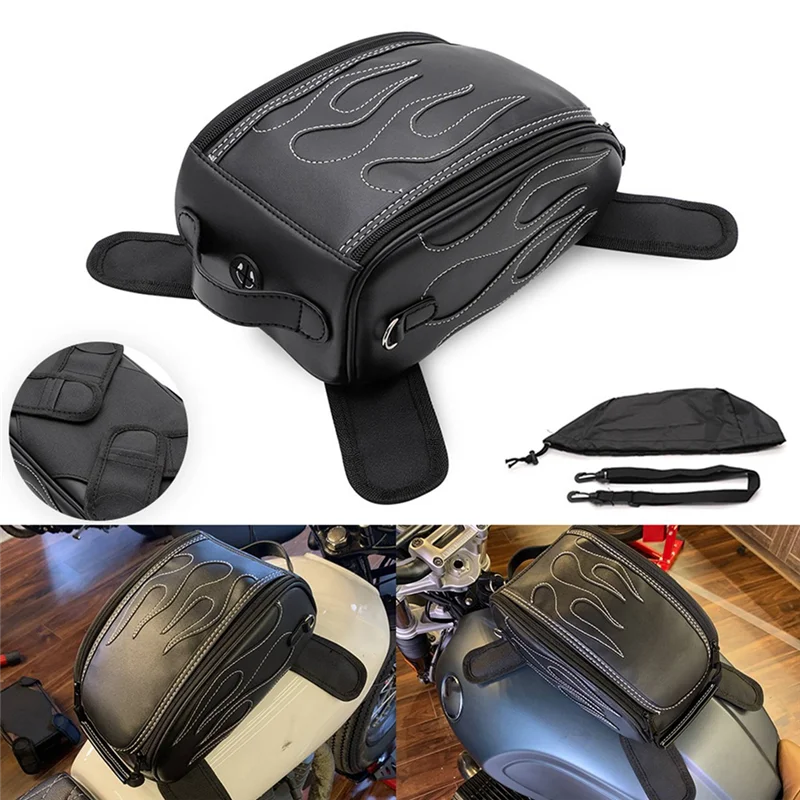 Motorcycle Rear Tank Bag Waterproof Magnetic Motorbike Toolkit Oil Fuel Tank Travel Bag Replacement For Honda Suzuki
Motorcycle Rear Tank Bag Waterproof Magnetic Motorbike Toolkit Oil Fuel Tank Travel Bag Replacement For Honda Suzuki