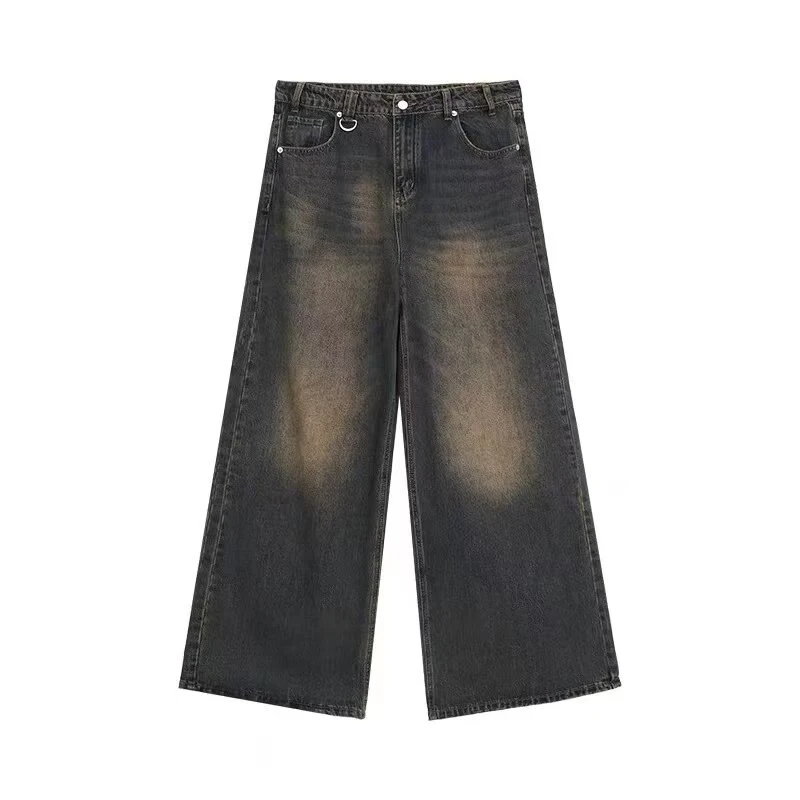Summer Men Baggy Jeans Unisex Vintage American Style Straight Wide Leg Denim Pants Fashion Brand Hot Sale Casual Trousers
Summer Men Baggy Jeans Unisex Vintage American Style Straight Wide Leg Denim Pants Fashion Brand Hot Sale Casual Trousers