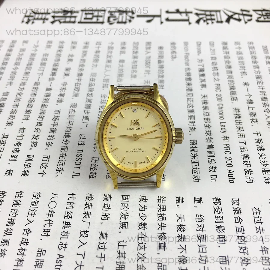Original Oval Strip Fixed Yellow Surface Manual Mechanical Lady's Watch, Diameter 25mm
Original Oval Strip Fixed Yellow Surface Manual Mechanical Lady's Watch, Diameter 25mm