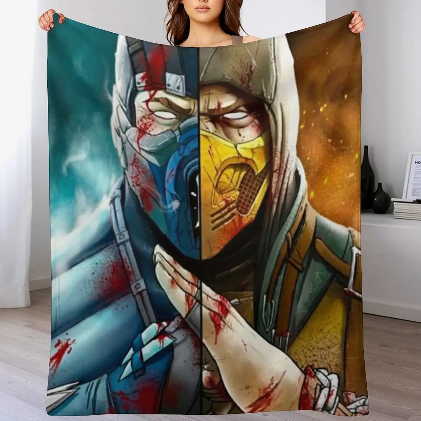 Mortal Kombat Mortal Enemy Throw Blanket Cute Blankets Sofas Of Decoration Summer Decorative Sofa Blankets 
Mortal Kombat Mortal Enemy Throw Blanket Cute Blankets Sofas Of Decoration Summer Decorative Sofa Blankets