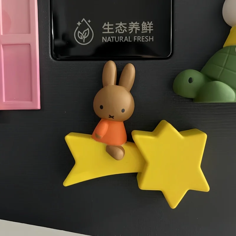 Miffy Genuine 3D Magnetic Refrigerator Magnets Cute Rabbit Stereo Decor Ornaments Fridge Decor Blind Box Peripheral Home Decor
Miffy Genuine 3D Magnetic Refrigerator Magnets Cute Rabbit Stereo Decor Ornaments Fridge Decor Blind Box Peripheral Home Decor