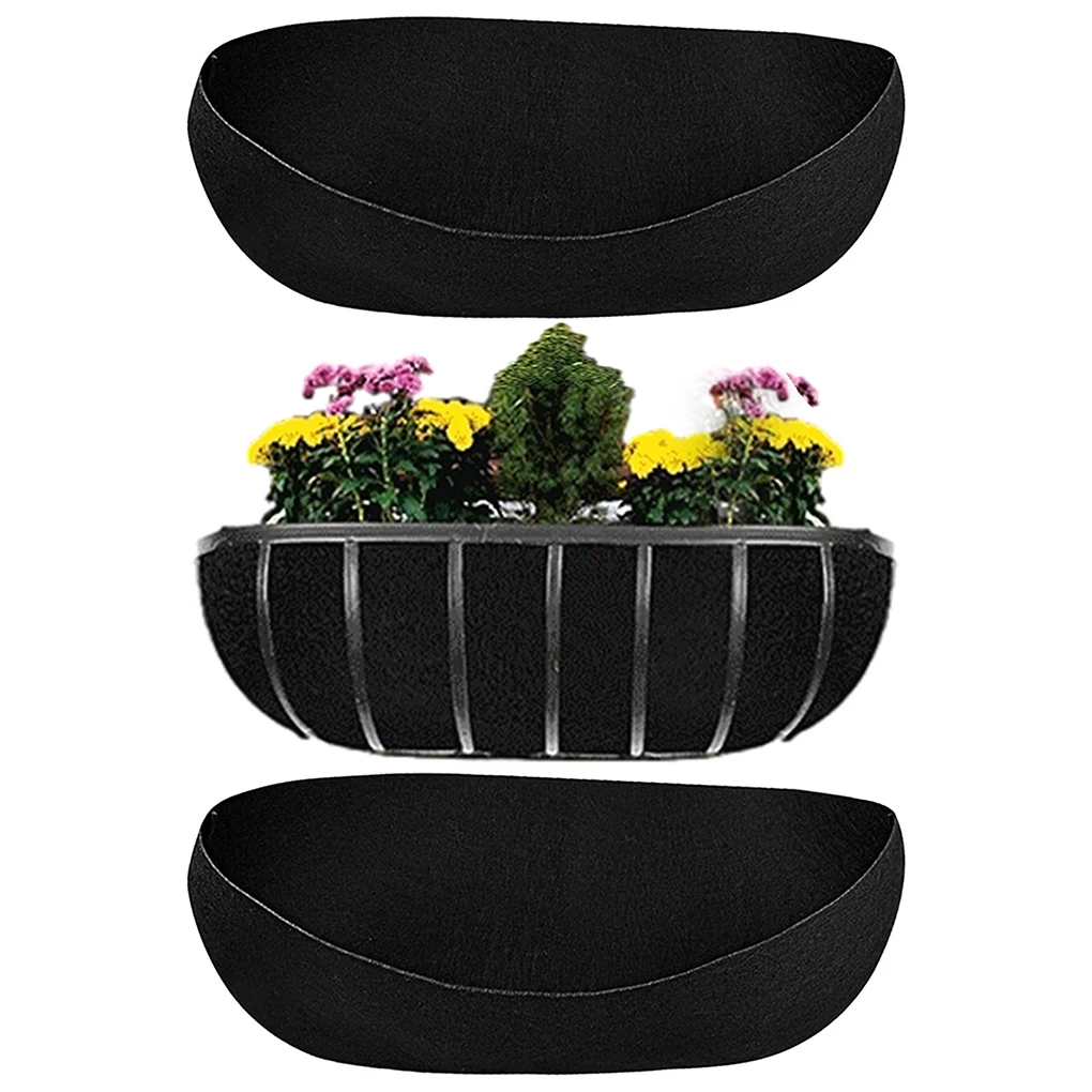 3x Black Non-Woven Planter Liners For 24 Inch Troughs Set Of 3 3 Pack Felt Trough Planter Liners
3x Black Non-Woven Planter Liners For 24 Inch Troughs Set Of 3 3 Pack Felt Trough Planter Liners