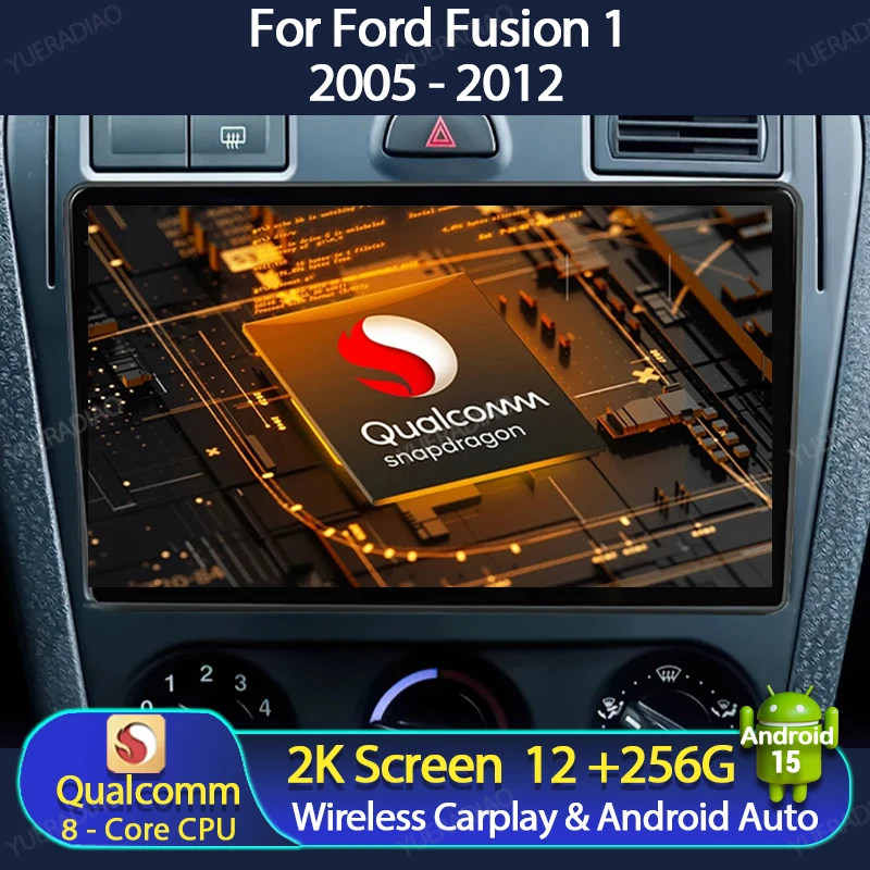 Android 15 Car Radio For Ford Fusion 1 2005 - 2012 GPS NAVI 4G LTE 5G WIFI 2DIN BT Multimedia Stereo Video Player QLED Qualcomm
Android 15 Car Radio For Ford Fusion 1 2005 - 2012 GPS NAVI 4G LTE 5G WIFI 2DIN BT Multimedia Stereo Video Player QLED Qualcomm