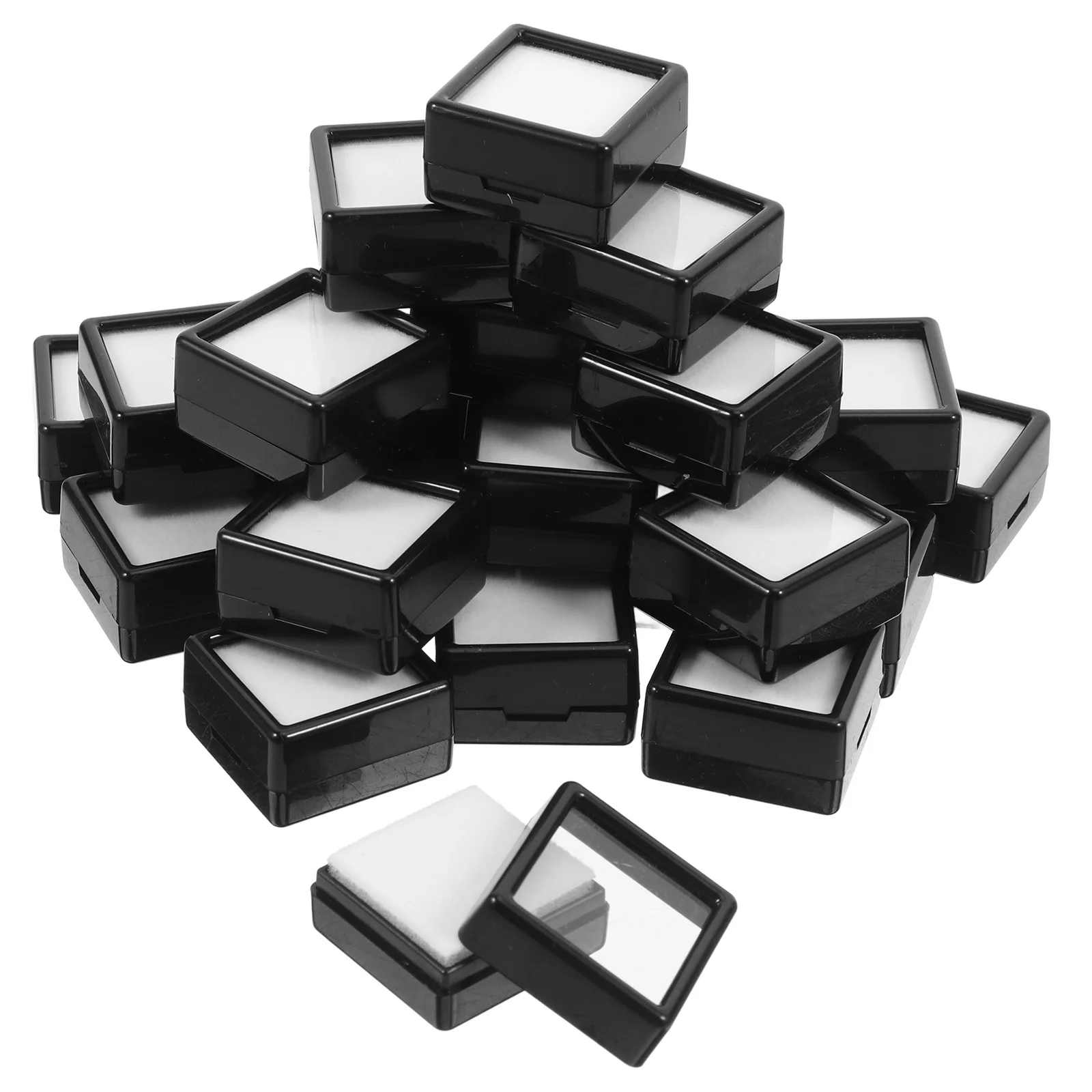 70 шт. коробки для драгоценных камней, пластиковое прозрачное окно для хранения ювелирных изделий с камнями, толстые прочные квадратные дизайнерские шкатулки для драгоценностей 
70 шт. коробки для драгоценных камней, пластиковое прозрачное окно для хранения ювелирных изделий с камнями, толстые прочные квадратные дизайнерские шкатулки для драгоценностей