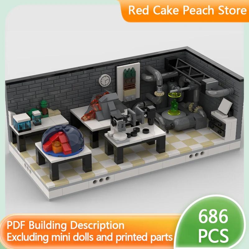 Модель «Городская улица» MOC, конструктор из строительных блоков, сцена «Земной лаборатории», модульная технология, детские праздничные подарки, игрушки для сборки, набор
Модель «Городская улица» MOC, конструктор из строительных блоков, сцена «Земной лаборатории», модульная технология, детские праздничные подарки, игрушки для сборки, набор