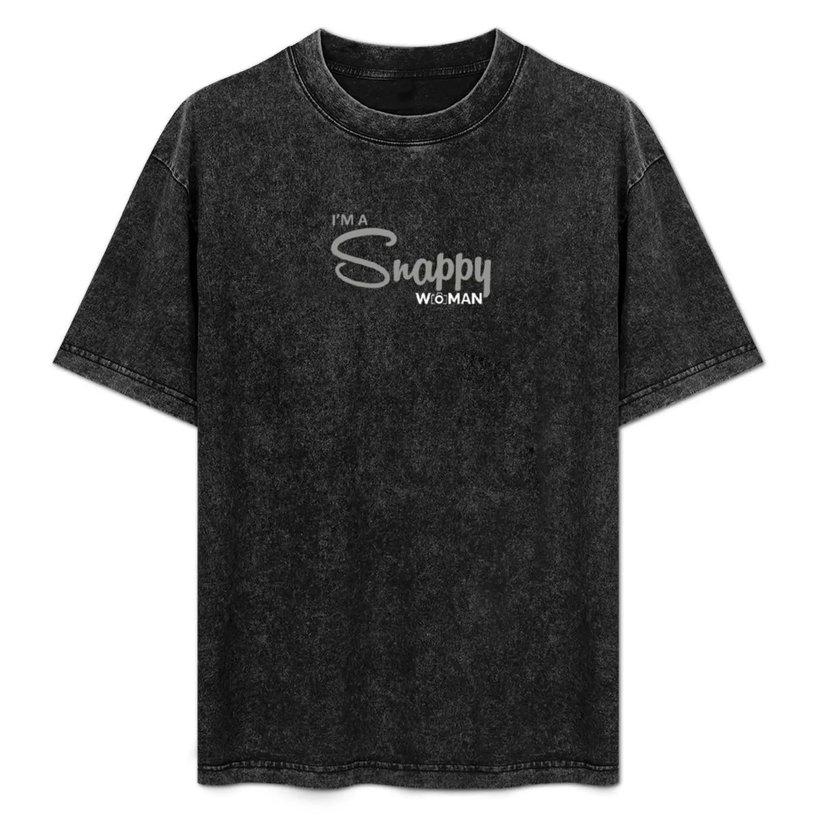 I'm A Snappy Woman T-Shirt summer tops custom shirt vintage graphic tee cotton t shirt men
I'm A Snappy Woman T-Shirt summer tops custom shirt vintage graphic tee cotton t shirt men
