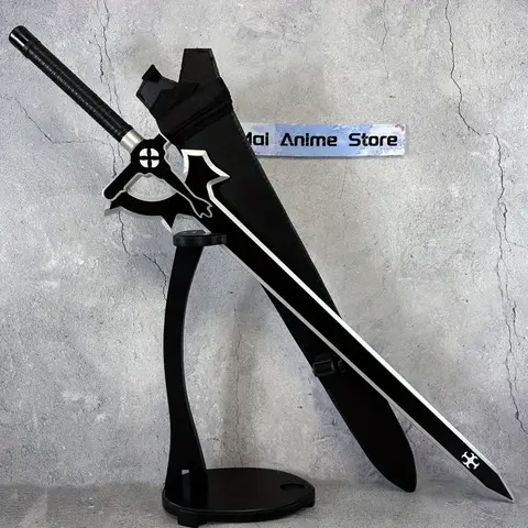 108cm Kirigaya Kazuto Katana Sword Art Online Anime Kirito Cosplay Prop Samurai Sabre Ninja Knife Real Size Japanese Katana Gift