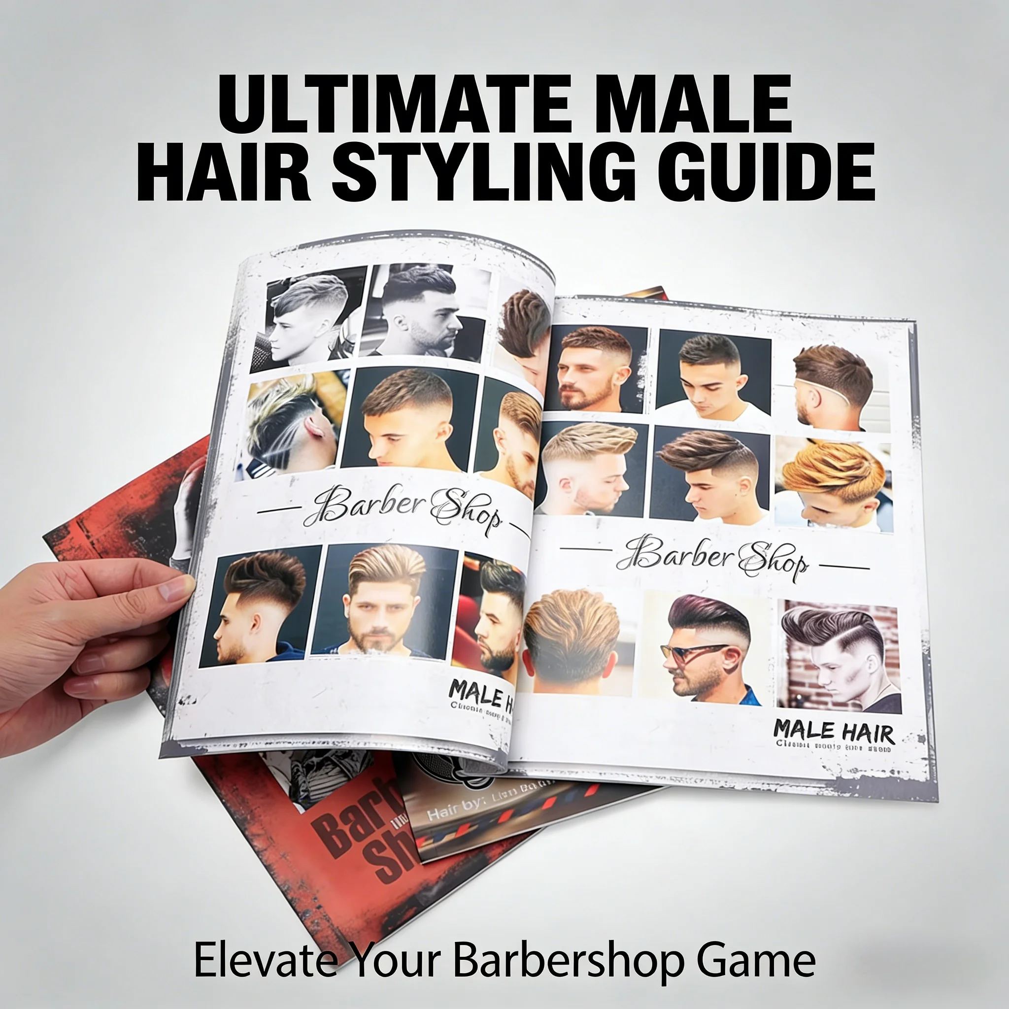 Professional Barber Hairstyle Design Magazine Men's Modern Haircut Style Guide Book for Salon Barbershop Hair Stylist Supplies
Professional Barber Hairstyle Design Magazine Men's Modern Haircut Style Guide Book for Salon Barbershop Hair Stylist Supplies