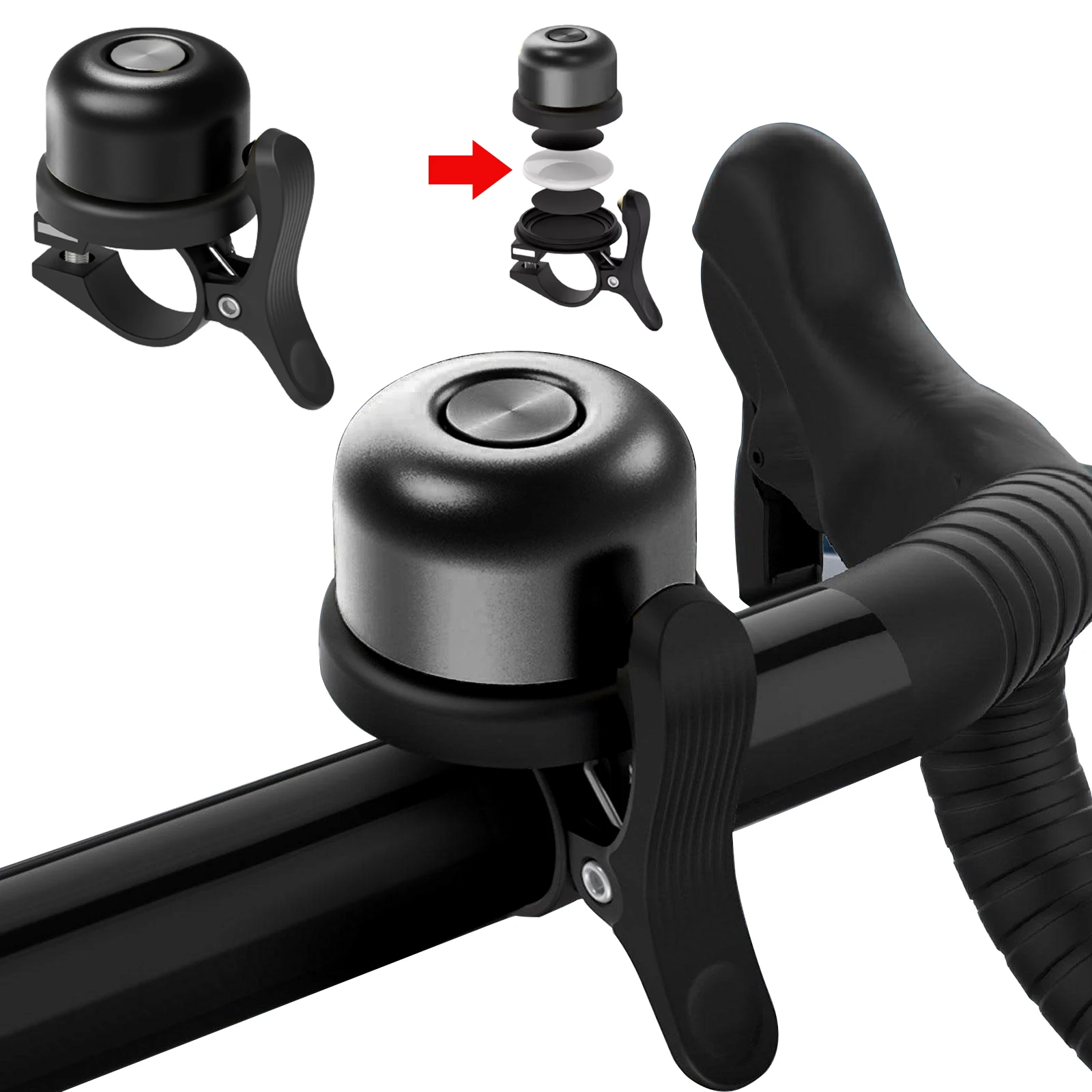 Classic Bike Bell for AirTag Bell Case Waterproof Bike Mount Bicycle Bell for Air Tag GPS Tracker Bike Accessories
Classic Bike Bell for AirTag Bell Case Waterproof Bike Mount Bicycle Bell for Air Tag GPS Tracker Bike Accessories