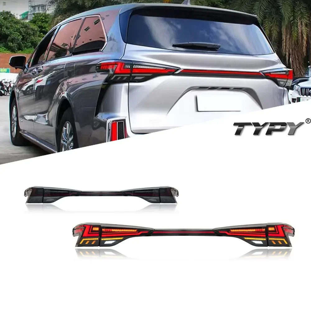 TYPY New LED Tail Lamp Upgrade Modified For Toyota sienna Taillights 2021-2024 Dynamic Signal Tail Lamp Auto Accessories
TYPY New LED Tail Lamp Upgrade Modified For Toyota sienna Taillights 2021-2024 Dynamic Signal Tail Lamp Auto Accessories