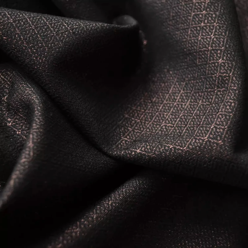 L50cm X W145cm Gold Jacquard Fabric Mini Bronze Diamond Pattern Floral Embossed for Designer Autumn Winter Fashion Textile Cloth
L50cm X W145cm Gold Jacquard Fabric Mini Bronze Diamond Pattern Floral Embossed for Designer Autumn Winter Fashion Textile Cloth