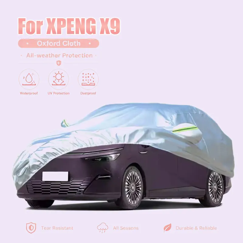 For XPENG X9 Full Car Cover Reflective Strips Waterproof Snowproof Dustproof UV Protection Exterior Accessories
For XPENG X9 Full Car Cover Reflective Strips Waterproof Snowproof Dustproof UV Protection Exterior Accessories