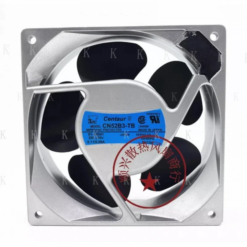 C 1PCS FOR CN52B3-TB 200V 0.11A/0.09A 14/13W Metal Cooling Fan
C 1PCS FOR CN52B3-TB 200V 0.11A/0.09A 14/13W Metal Cooling Fan