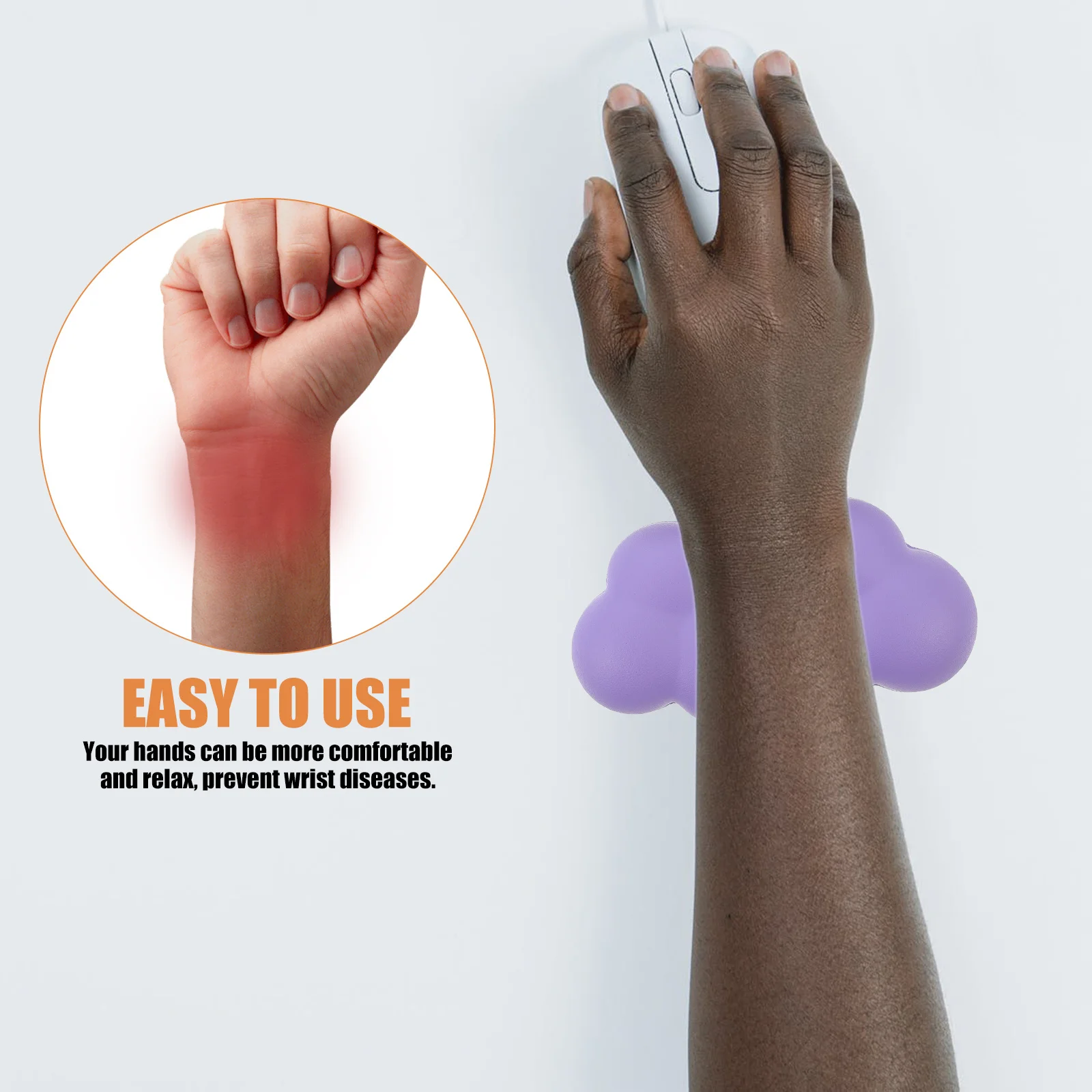 2Pcs Mousepad Wrist Rest Maximum Comfort Protects Joints Gift Idea for Family Friends Wrist Rest Keyboard Keyboard Pad
2Pcs Mousepad Wrist Rest Maximum Comfort Protects Joints Gift Idea for Family Friends Wrist Rest Keyboard Keyboard Pad