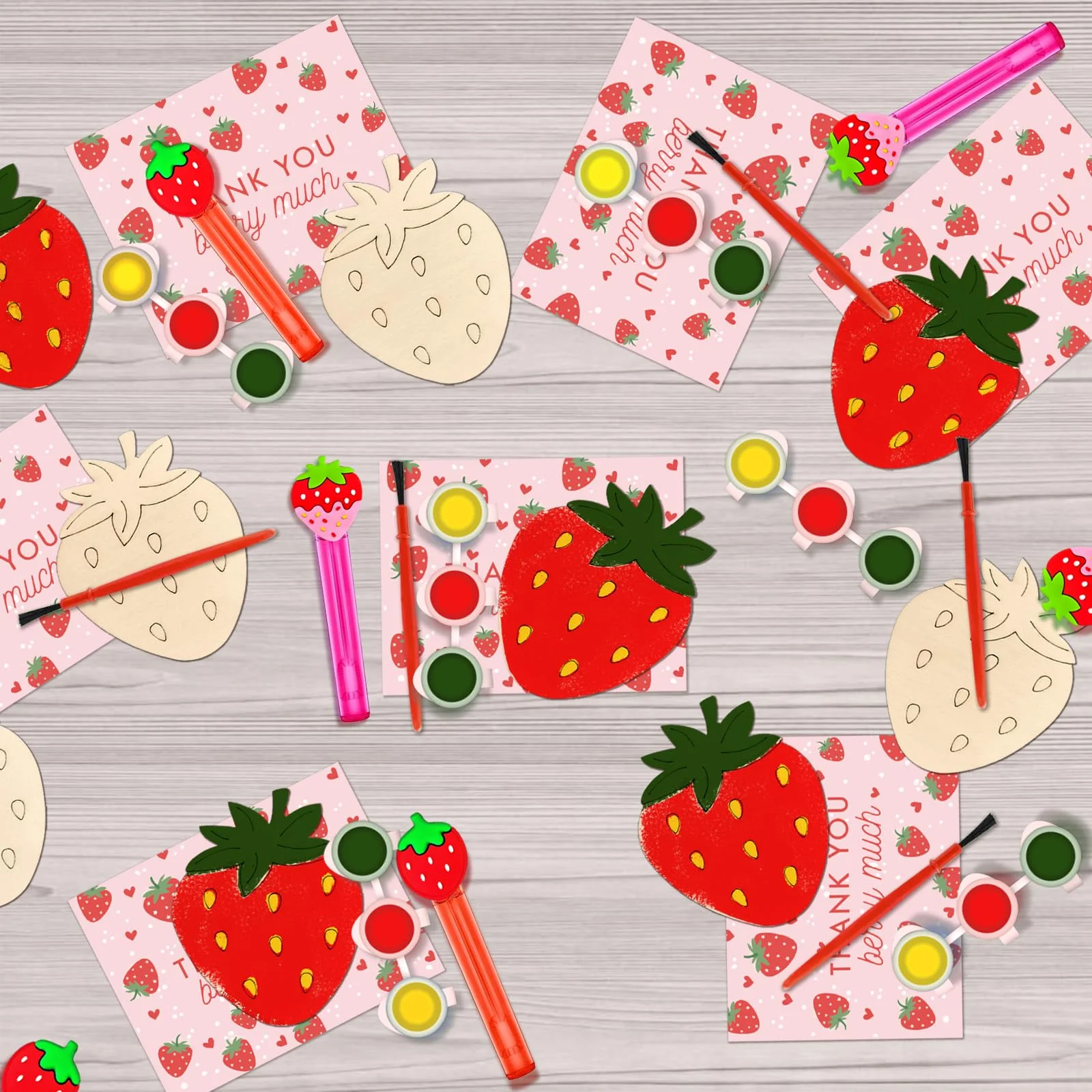 Набор сувениров для вечеринки с клубникой, деревянные поделки для рисования, деревянный набор для рисования для детского душа и клубничного печенья, декор для вечеринки
Набор сувениров для вечеринки с клубникой, деревянные поделки для рисования, деревянный набор для рисования для детского душа и клубничного печенья, декор для вечеринки